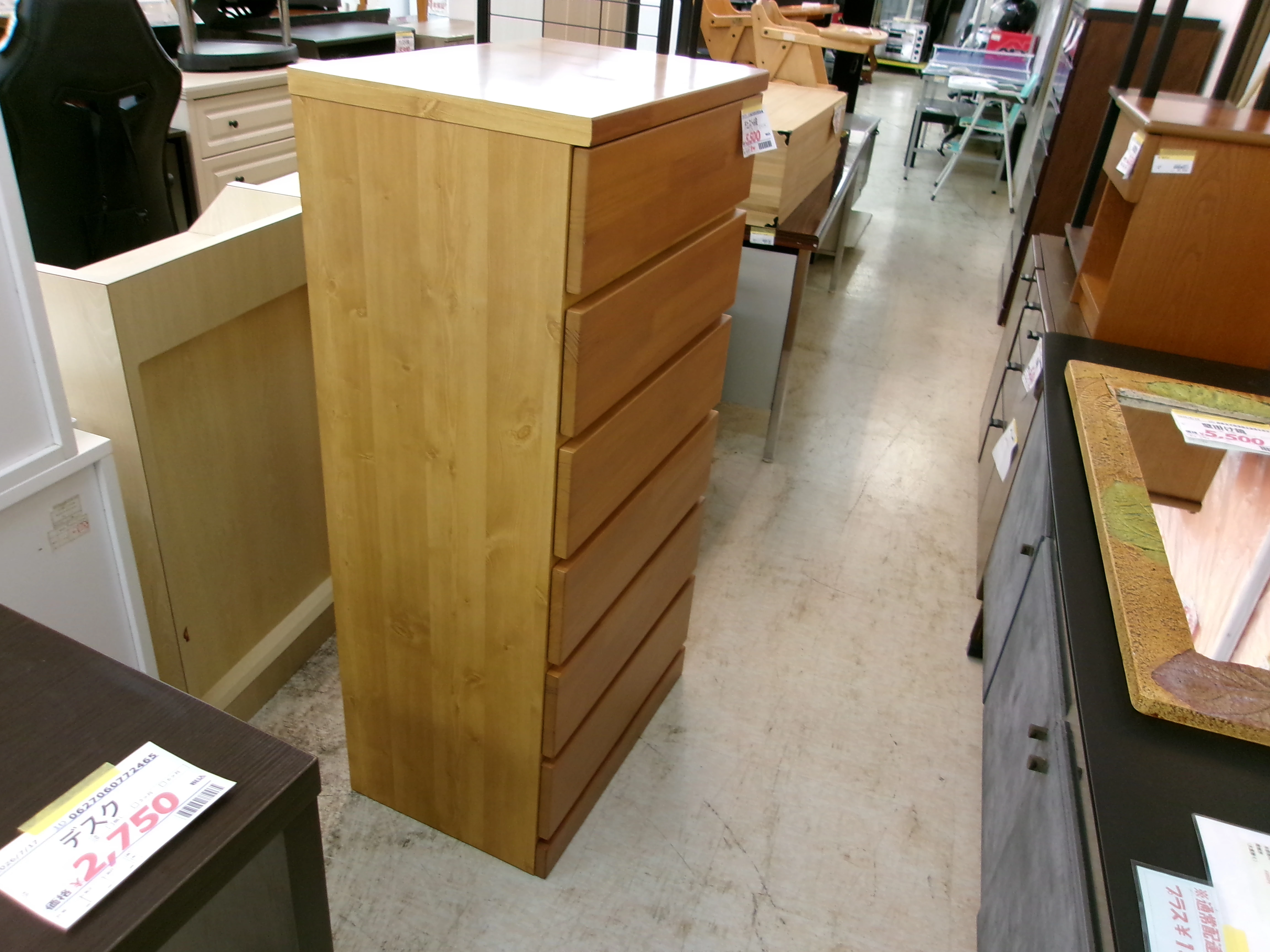 ID：199544 チェスト6段 | 家具 | 取扱商品 | 生活館