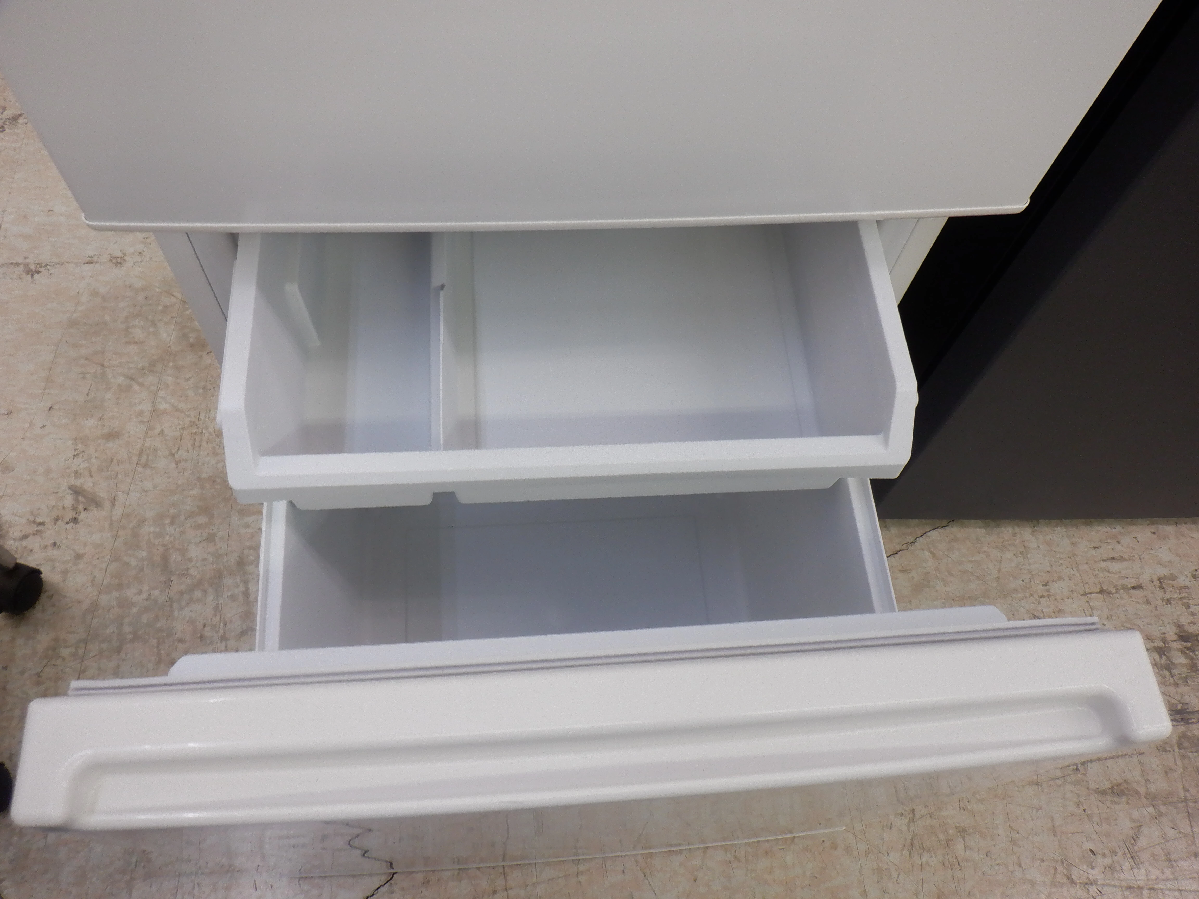 2ドア冷凍冷蔵庫168L アクア 2020年製 ※冷蔵室奥シミ / 冷蔵室